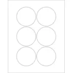 WL-5525 label template vector drawing